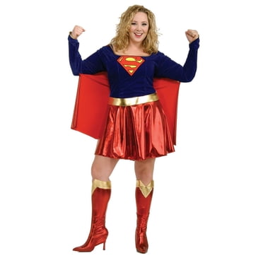 Déguisement Supergirl Classique Plus pour femme