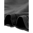 thumbnail image 5 of INSPIRE CHIC Robe en Denim à Boutons pour Femme Sans Manches à Encolure Cœur Robes en Jean Noir TG, 5 of 5