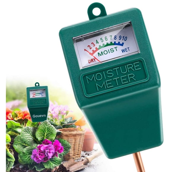 Soil Moisture Meter, Plant Moisture Meter Indoor & Outdoor, Hygrometer Moisture Sensor Soil Test Kit Plant Water Meter for Garden, Farm, Lawn (No Battery Needed)