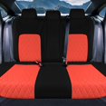 thumbnail image 4 of For 2016-2024 Honda Civic FH Group Neoprene Custom Fit Car Seat Covers Waterproof  - Rear Red, 4 of 4