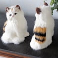 thumbnail image 3 of Jouet Chat en Peluche Réaliste - Design Réaliste, Fourrure Douce, Matériau Sûr, Cadeau Décoratif pour Enfants, 3 of 6
