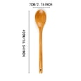thumbnail image 3 of Tableware Kitchen Utensil 165 Inch Wood Spoon for Cooking and Stirring Long Handled Durable Wooden Spoon for Kitchen Use, 3 of 8