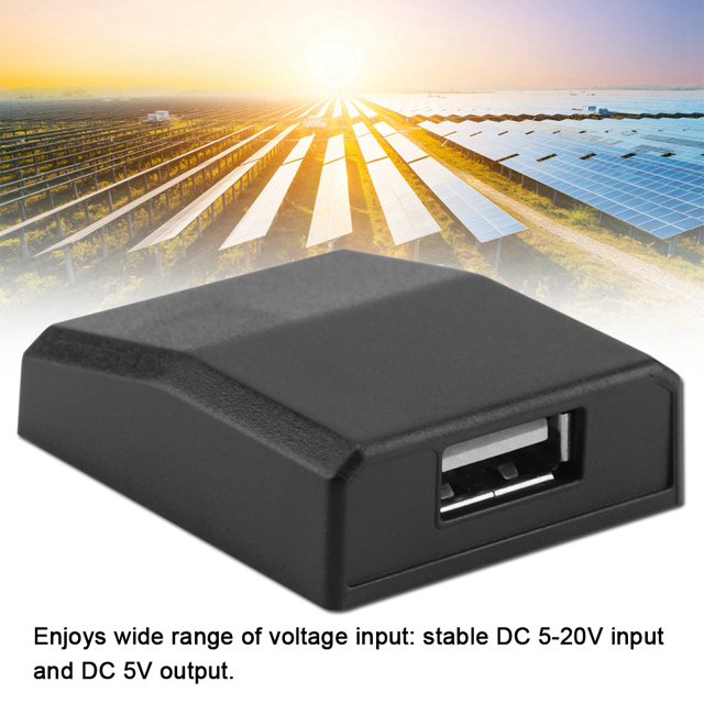 Portable Charger, Usb Junction Box Plastic With Anti-rust Case Power Bank, High Conversion Efficiency For Most Digital Device Mobile Solar