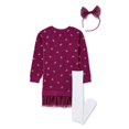 thumbnail image 2 of Ensemble 3 pièces avec robe en molleton Btween pour petites filles, 2 of 2