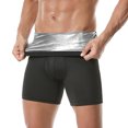 thumbnail image 1 of Men's Gym Pants High Waist Workout Shorts For Compression Fit For Running Training And Sauna Performance, 1 of 4