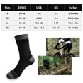 thumbnail image 3 of Abody Chaussettes Imperméables Respirantes pour Hommes Femmes Sports de Plein Air Randonnée Ski Chaussettes de Randonnée Noir XL, 3 of 6
