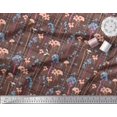 thumbnail image 3 of Soimoi Cotton Poplin Fabric Floral & Check Print Fabric by Yard 56 Inch Wide, 3 of 5