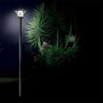 thumbnail image 4 of LNGOOR Summer Saving Solar Outdoor Post Lights With 2 Solar Panels Water Proof 2 In 1 Light Design Decorative Pole Lights Outdoor With Auto Working, 4 of 6