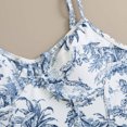 thumbnail image 4 of RKSTN Maillot de Bain pour Femmes Maillot de Bain une Pièce Conservateur Amincissant Imprimé Rétro avec Support en Acier Sac Rigide (Support en Acier avec Coussin de Poitrine) Maillot de Bain Décontracté pour Femmes, 4 of 4