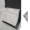 thumbnail image 1 of Isaac 36 inch Solid Wood Shaker Style Bathroom Vanity, 1 of 22