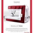 thumbnail image 5 of Janome 1522RD Sewing Machine with 22 Stitches and Easy Auto Needle Threading, 5 of 5