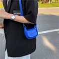 thumbnail image 3 of Small PU Leather Women Designer Crossbody Handbag Solid Mini Lipstick Shoulder, 3 of 7