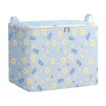 thumbnail image 2 of Non-woven Zipper Storage Bag Moving Quilt Storage Basket Travel Large-capacity Clothing Storage Bag, 2 of 8