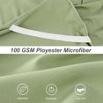 thumbnail image 4 of PiccoCasa Bed Skirt Double Brushed Microfiber with Dust Ruffle, King Olive Green, 4 of 7