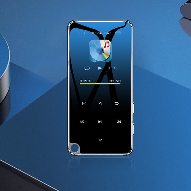 EGNMCR Bluetooth MP3 avec Carte Mémoire Lecteur de Musique MP4 Version Étudiant Sans Perte Hi-Fi MP5, Cadeau