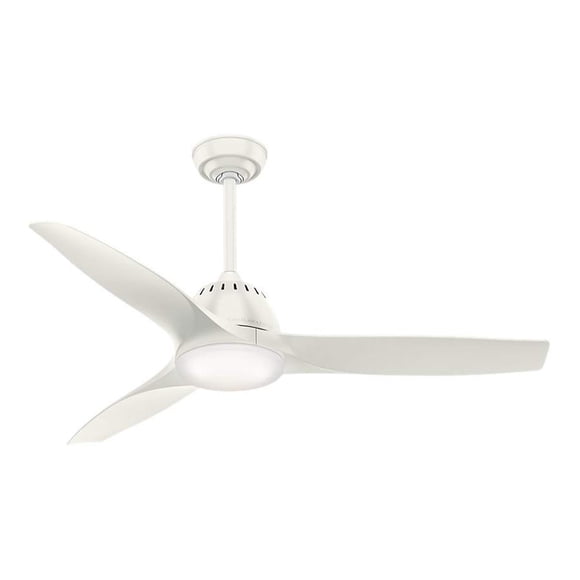 Hunter Fan Casablanca 52-Inch Ceiling Fan with LED Lights and 3 Blades, White