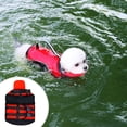 thumbnail image 1 of Dvkptbk Polyester Life Jacket 1 Piece Dog Swimsuit Made of Polyester Material High Buoyancy Adjustable Elastic Designs with Rescue Handle Swimming, 1 of 7