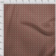 thumbnail image 4 of oneOone Silk Tabby Maroon Fabric Craft Projects Decor Fabric Printed By The Yard 42 Inch Wide, 4 of 5