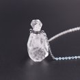 thumbnail image 1 of TopLLC Bouteille de Parfum en Cristal de Pierre Naturelle Collier Bouteille de Parfum en Cristal Chaîne en Acier Inoxydable Collier en Cristal Collier 0,5 ml Collier Collier, 1 of 2
