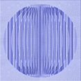 thumbnail image 1 of Ahgly Tapis d'Intérieur Lavable en Machine Carré Transitionnel Bleu Ardoise Clair, 4 Pieds Carré, 1 of 7