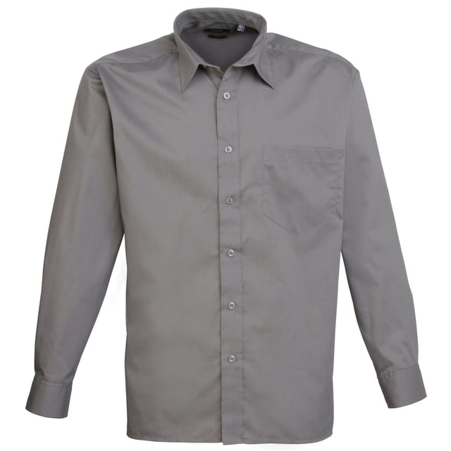 Premier Chemise Formelle à Manches Longues Popeline pour Hommes Premier