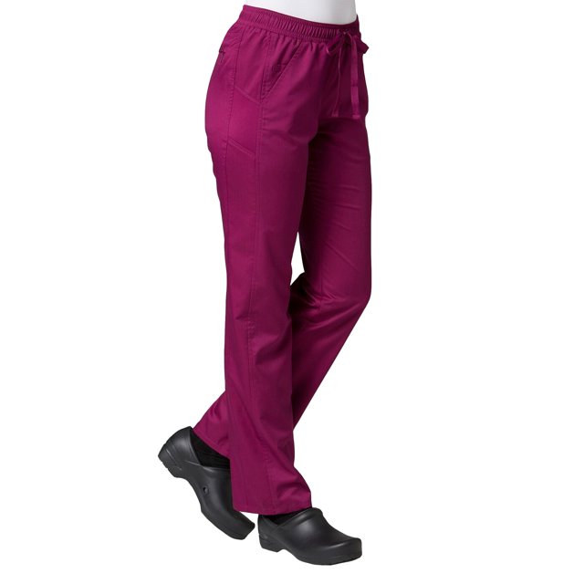 Maevn EON Women's Drawstring Scrub Pants, COOLMAX Mesh Panel