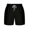 thumbnail image 4 of Plebaso Men's Casual Shorts Drawstring Elastic Waist Summer Shorts Lightweight Beach Shorts with Pockets, 4 of 6