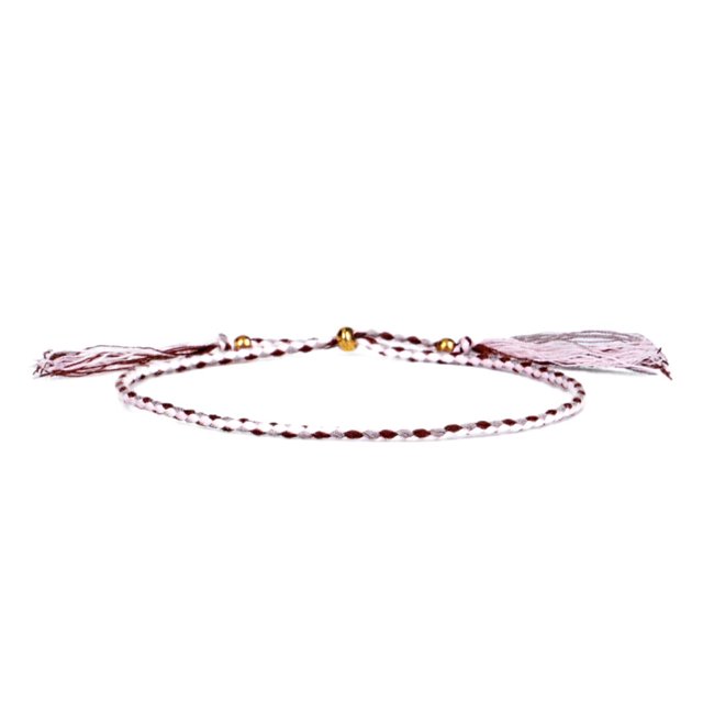 Bracelet Tressé Accessoire de Mode Femmes Ornements avec Franges Hommes Bracelet Bijoux Accessoires Fil Réglable Bracelets avec Franges Décors Type 11