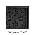 thumbnail image 1 of FASÄDE Traditional Style 10 Decorative Vinyl Backsplash Panel in Brushed Onyx (6X6 Inch Sample), 1 of 5