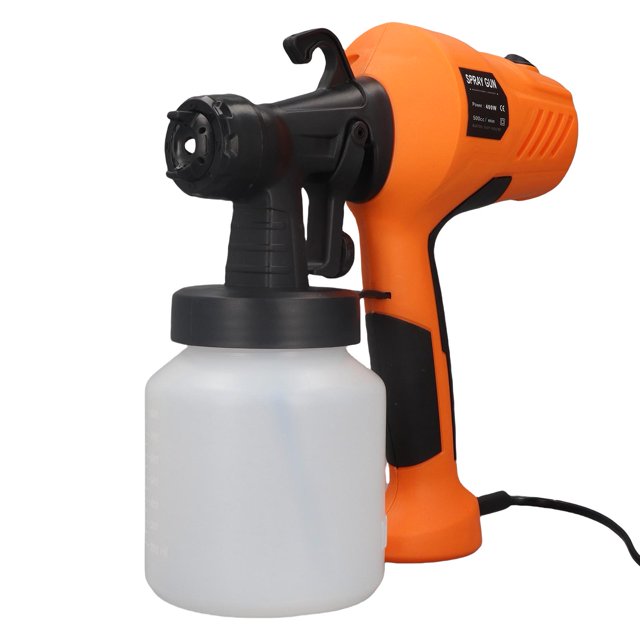 Electric Paint Sprayer for Fine Atomization, 3 Patterns, Adjustable Flow Rate Latex Spray for Furniture, Walls, Ceilings