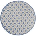 thumbnail image 1 of homeroots home decor 385154 Tapis Rond de 5 Pieds Bleu et Gris pour Intérieur et Extérieur, 1 of 1