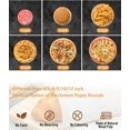 thumbnail image 4 of 200 Pcs Parchment Paper Baking Sheets Round 9 Inch,Round Cake Pan Parchment Liners,Baking Parchment Non-Stick Baking Parchment Paper Circles,Baking Air Fryer Steaming Bread Cup Cake(Brown-9"), 4 of 6