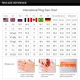 thumbnail image 2 of RXIRUCGD Rings Luxury Shiny Rhinestone Ring Simulation Gemstone Alloy Ring Jewelry Accessories Personalized Gift Ladies Birthday Valentine's Day Anniversary, 2 of 2