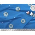 thumbnail image 3 of Soimoi Moss Georgette Fabric Artistic Floral Print Sewing Fabric Yard 42 Inch Wide, 3 of 3