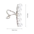thumbnail image 2 of 1Pc Simple Pearl Ear Clip Chic Ear Clip Fashionable Earring Female Earring, 2 of 8