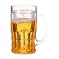 thumbnail image 4 of TACILIP 400ml Double Layered Plastic Beer Glass with Large Capacity Interlayer Chilled Water Cup Cups, Gifts for Him, 4 of 5