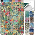thumbnail image 1 of iPad PRO 9.7 2016 [ PRO 9.7 Pouces ] A1673 A1674 MLMP2LL/A MM172LL/A MLMN2LL/A MLMW2LL/A MLMX2LL/A MM192LL/A Support Intelligent Léger Ajustable Fonctionnalité Imprimée Design Épuré Étui à Rabat - Damask, 1 of 8