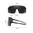 thumbnail image 4 of UV400 Protection, Outdoor Glasses for Safe Riding Adventures Men's Polarized Sport Sunglasses for Cycling, Running, Skiing, 4 of 4