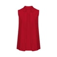 thumbnail image 4 of Timegard Débardeurs pour Femmes Mode 2024 Sans Manches Ouvert devant Ajusté Gilet de Bureau Long, 4 of 6