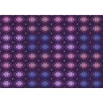 thumbnail image 1 of Ahgly Company Tapis Rectangulaire Lavable en Machine Intérieur Transitionnel Violet Violet, 3 Pieds x 5 Pieds, 1 of 7