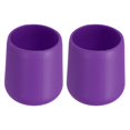 thumbnail image 1 of Unique Bargains 2 Pcs Silicone Fishing Rod Butt Cushion Protector Cap, Small, Purple, 1 of 7