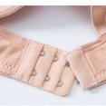 thumbnail image 4 of Womans Solid Color Comfortable Hollow Out Perspective Bra Underwear No Rims, 4 of 8