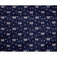 thumbnail image 4 of oneOone Polyester Lycra Fabric Dot & Cat Face Animal Print Sewing Fabric BTY 56 Inch Wide, 4 of 4