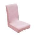 thumbnail image 3 of Dining Room Chair Cover Elastic Stretch Polyester Fleece Seat Slipcover with Secure Fit for Standard Chairs – Color 11, 3 of 7