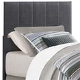 thumbnail image 3 of Lexicon Potrero Twin Upholstered Panel Headboard in Gray, 3 of 4