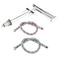 thumbnail image 1 of Kitchen Faucet,G1/2 Thread 360 Degrees Hotand Cold Mixing Water Faucet Folding Faucet Tried and Trusted, 1 of 8