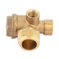 thumbnail image 1 of 1 Three-Way Air Compressor Check Valve Direct Connection Air Compressor Check Valve,Valve Port: 20mm 16mm 10mm, 1 of 9