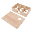 thumbnail image 3 of Hamster House, Multifunction Corrosion Resistance Hamster Hideout Hut  For Pets Sleeping, 3 of 8