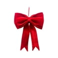 thumbnail image 2 of Amzcrzy Velvet Bow Christmas Decorations Extra Large Flannel Christmas Bow 24.8 Inches Wide Red Ribbon Decoration for Christmas Tree Top Ornaments Wreath Decorations and Gift Wrapping, 2 of 6