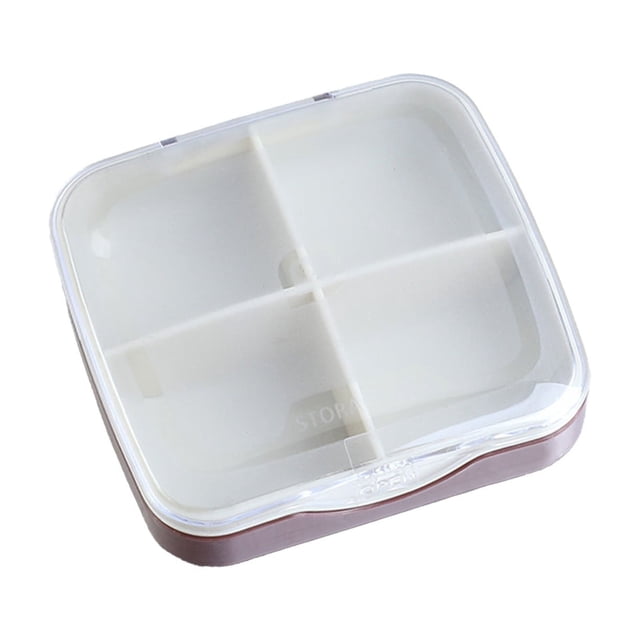 Boîte de Rangement de Médicaments Portable pour la Maison et la Cuisine, Facile à Ranger, Pratique pour les Voyages, Scellée, Anti-Humidité, Rangement Classifié, n'Interfère Pas entre les Accessoires de Cuisine, Organisation de la Cuisine